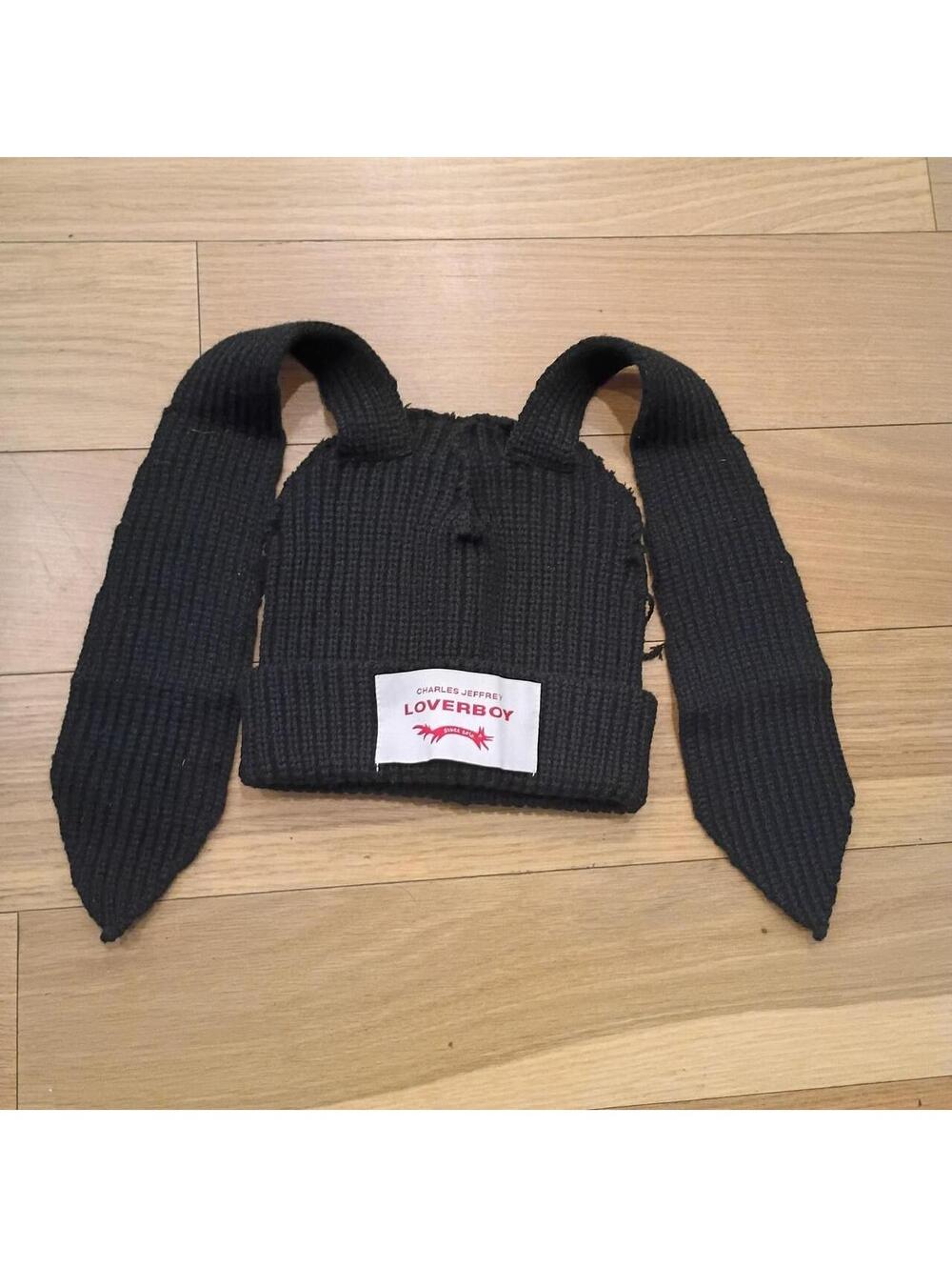 Charles Jeffrey Loverboy Women's Black Jumper